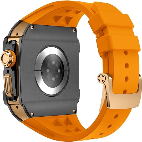 Kit Modification Ultra 49mm Boîtier Acier Inoxydable et Bracelet Caoutchouc - 3