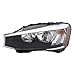 TYC Left Headlight Assembly Compatible with 2015-2017 BMW X3