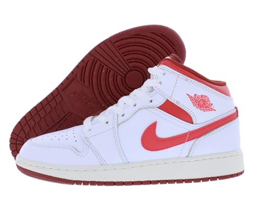 Image of Nike Boys' Air Jordan 1 Mid GS Sneakers