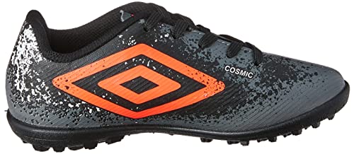 Chuteira Umbro Cosmic Jr, Criança-Unissex, Grafite/Coral/Preto, 30