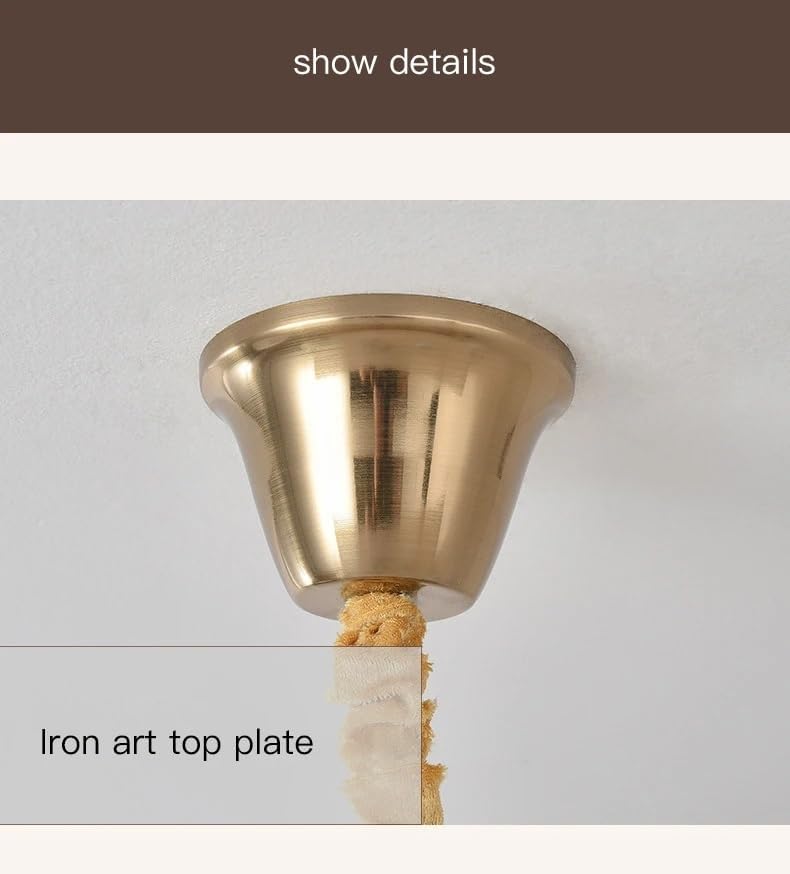 Nordic Ceiling Chandelier ，for Living Room Foyer Bedroom Kitchen Dining Table Vintage Style Led Candle Lamp Home Hanging Lighting,Indoor Illumination