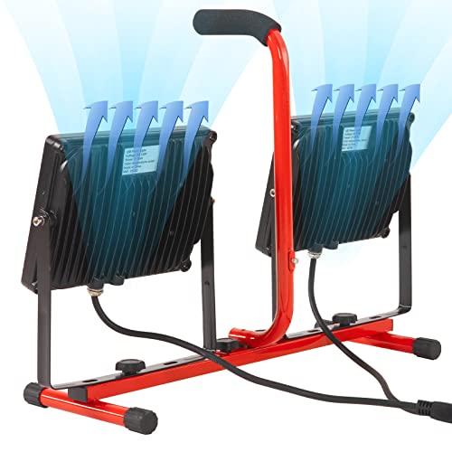 200W Faretto da Cantiere per Esterni, 5000K