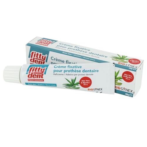 Fittydent - Crema fija para dentaduras postizas (40 g)