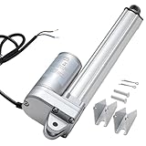 VEVOR 12-V-Linearantrieb, 203,2 mm IP65 wasserdichter Linearmotor, 3000 N Linear Actuator, 5 mm/s Lineartechnik-Aktuatoren mit Montagehalterungen für Solartracker, Industriemaschinen, Türöffner