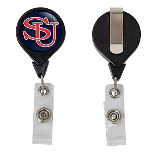 Desert Cactus Shippensburg University Retractable Badge Holder Raiders ID Reel with Ticket Clip for Lanyard, Work, School & Office Access