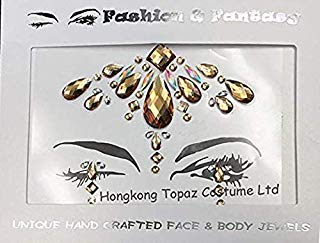 Temporary Face Stickers Easy To Operate Face Gems Rhinestone Temporary Tattoo Fashion Diy Face Stickers Party Body Glitter Sticker