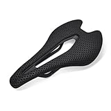 XpiriLab 3D Printed Bike Saddle | Lightweight Full Carbon Fiber Bicycle Seat | Shock Absorbing and Breathable | Ideal for Road and Mountain Bikes