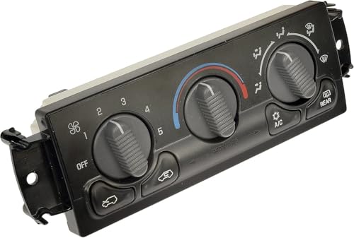 Automotive Air Conditioning Panel OE 599-218 A/C Heater Climate Control Panel Compatible with Select Chevro/GMC Models