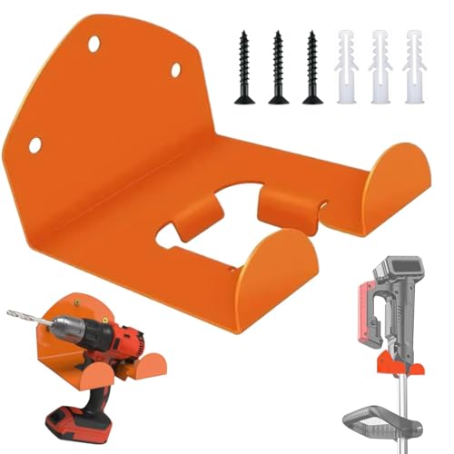 Motorsensen Halterung, Wandhalterung für Rasentrimmer, Garten Elektrowerkzeug Aufhänger, mit passenden Schrauben, für Garagentrimmer, Gartengeräte—Orange Motorsensen Halterung, Wandhalterung für Rasentrimmer, Garten Elektrowerkzeug Aufhänger, mit passenden Schrauben, für Garagentrimmer, Gartengeräte—Orange