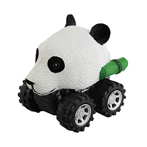 Wild Zoomies - Oso Panda de Deluxebase. Camiones Monstruo de Juguete impulsados