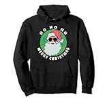 Photo Gallery ho ho ho merry christmas - occhiali da sole con babbo natale felpa con cappuccio Photo Gallery ho ho ho merry christmas - occhiali da sole con babbo natale felpa con cappuccio