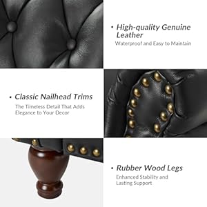 Hulalahomegenuineleatherreclinerchairwithsolidwoodfeetmodernadjustabletuftedpushbackarmchairwrivetdecorationhometheaterseatingsinglerecliningsofaforlivingroomblack Urban Country Home Decor Hulala home genuine leather recliner chair with solid wood feet modern adjustable tufted push back arm chair wrivet decoration home theater seating single reclining sofa for living room black urban country home decor