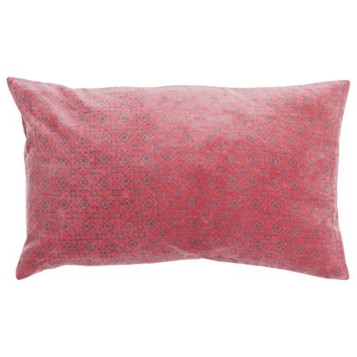 Linen & More Coussin décoratif en Coton Taupe 30 x 50 cm Cover