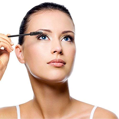 100 Pcs Disposable Eyelash Mascara Brushes Wands Applicator Makeup Kits