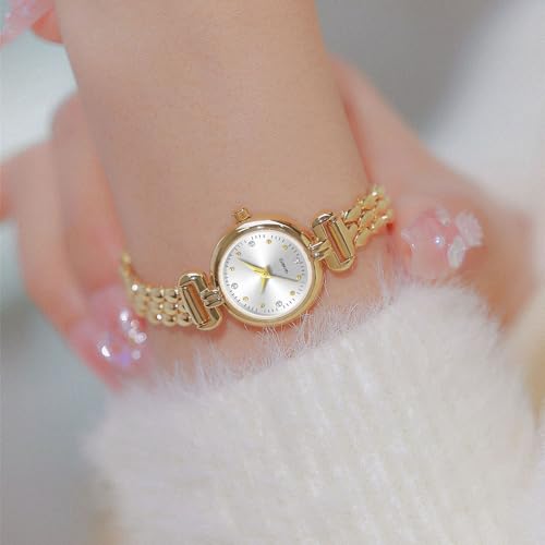 Adsbiaoye Y-FA1792 Petite Womens Round Simple Wrist Watch Fashion Dress Diamond Female Watches thumb #1