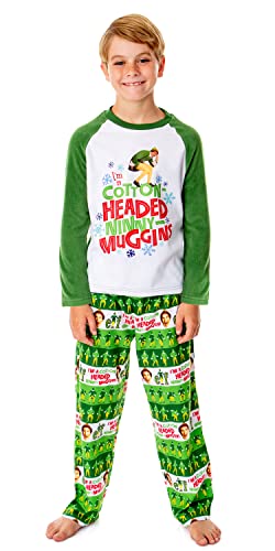 INTIMO Elf The Movie Boys' Film Cotton-Headed Ninny-Muggins Sleep Pajama Set