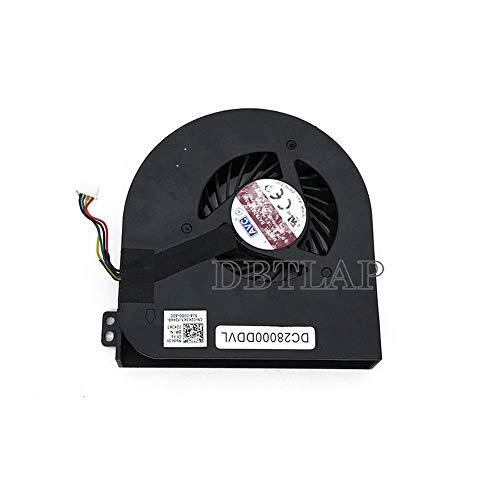 DBTLAP Laptop GPU Ventilateur Compatible pour Dell Precision M4800 GPU Ventilateur BATA0815R5H PN02 DC28000DDVL CN-02K3K7 02K3K7 Cover