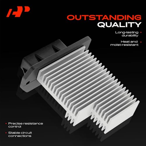 Image of A-Premium Front HVAC Blower Motor Resistor Compatible with Toyota 4Runner 1997-2002, Sequoia 2001-2007, Solara 1999-2003, Sienna 2000-2001 & Lexus ES300 1997-2001, GS300 2000-2001