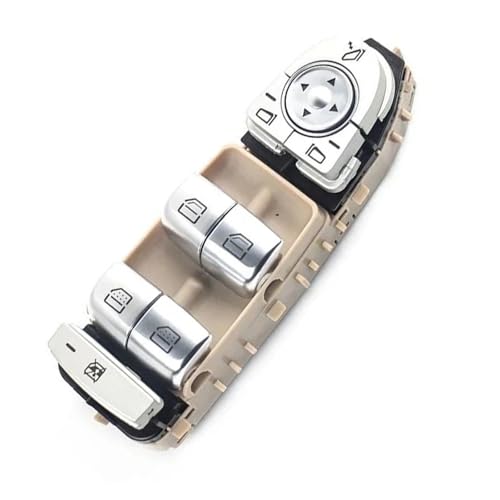 Lève-vitres Mercedes W213 S213 A2139054803 : commande principale beige pour le confort à bord