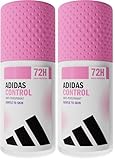 Adidas - Control Anti-Perspirant Roll On, desodorante en formato roll on 50 ml (Paquete de 2)