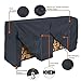 Classic Accessories Garage Series Log Rack Cover/Houssee, Black, Fabric, 8 in