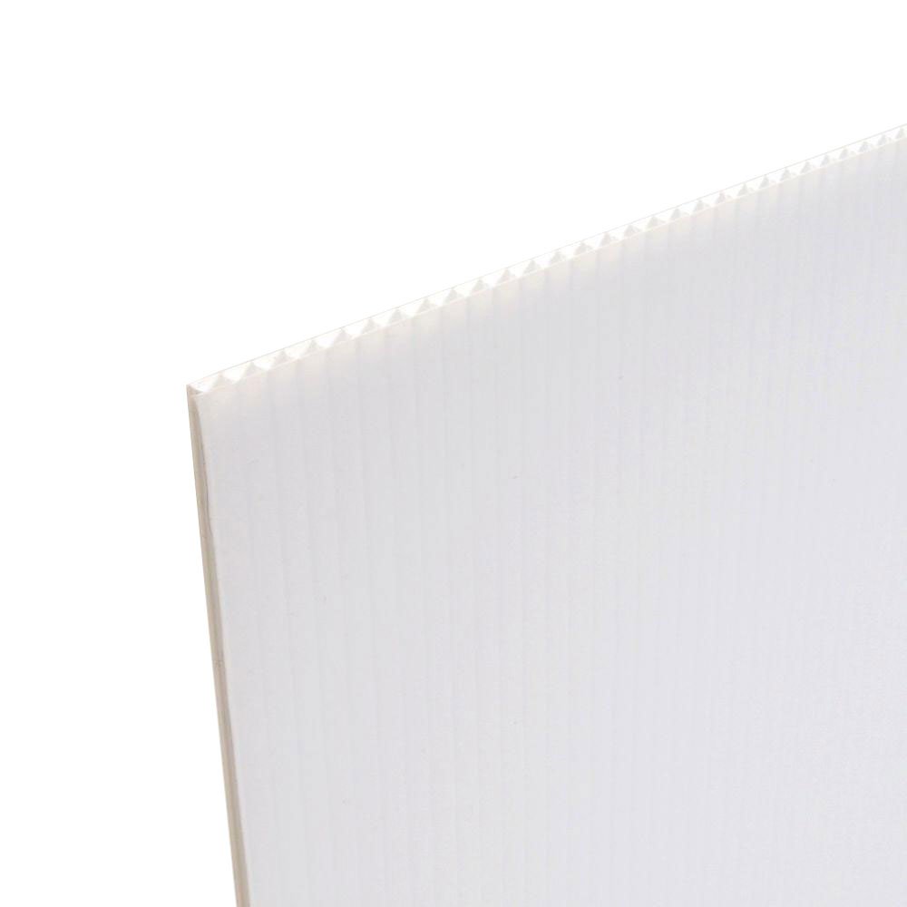 VEIKOUS Corrugated Plastic Sign Blanks - White Sheet - 14 Pack - Used in Craft, DIY Project, Highway Signs, Screen Printing, Garage Banner, Packaging, Advertisement - Light Weight
