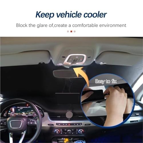 Pare-soleil intérieur Peugeot 108 pour trajets estivaux au frais