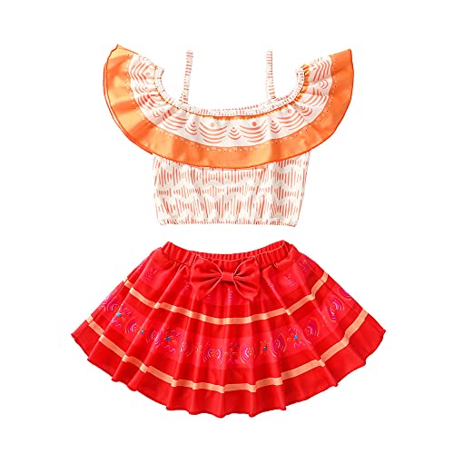 Image of Mirabel Swimsuit for Girls, Isabela Swimsuit Dress, Kids Girls Swimwear, Bathing Suits for Girls, 2 Piece Bikini Sets