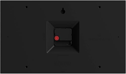 Miniatura 7 de NEWGATE Reloj Metro Pared Retro 16.5 pulgadas de ancho Naranja Estilo de mediados de siglo para cocina, sala de estar u oficina