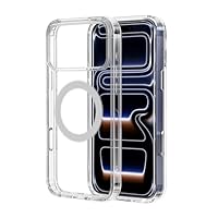 amCase Clear Case for 17 Pro Max (6.9") | Camera Control Cutout | Compatible with MagSafe Accessories | Drop Protection | Ultra-Strong Magnetic | Support Wireless Charging
