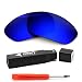 Polarized Ikon Iridium Replacement Lenses For Oakley Juliet Sunglasses - Deep Blue