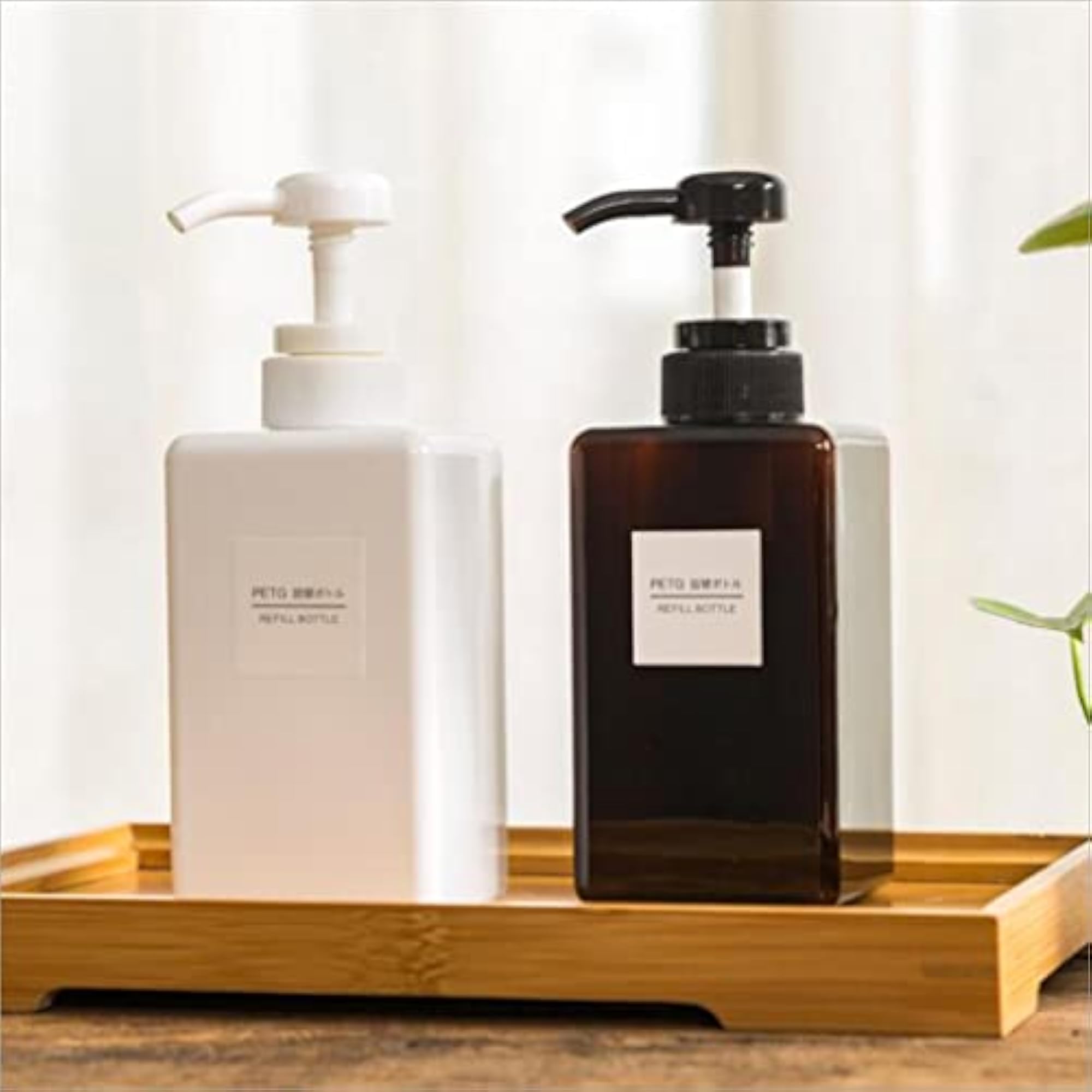 4x Dispenser Cosmetic Containers Bottle 250ml 150ml