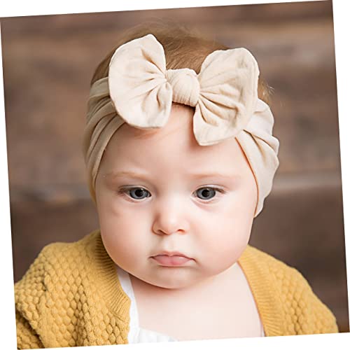 21 Colors Baby Bow Headbands Set 7pcs Soft Elastic Hair Bands for Infant Girls Stylish Daily Headwear and Party Accessories3