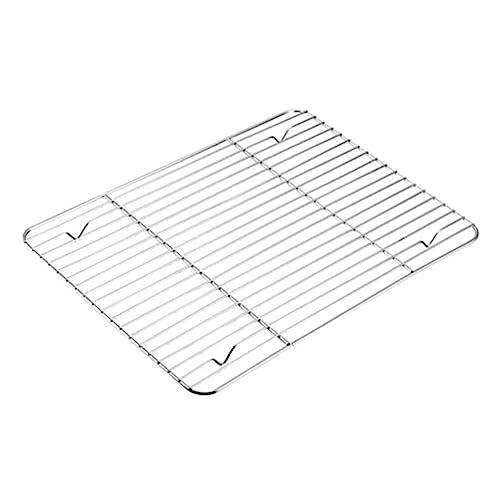 STOBAZA Stainless Steel Cooling Rack Multi Functional Baking Cooking Rack for Drying Roasting Grilling Wire Rack for Bbq Drain Rack Easy to Clean