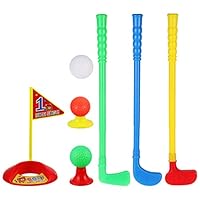 Algopix Similar Product 1 - LIOOBO Plastic Golfer Toy Toddler Golf