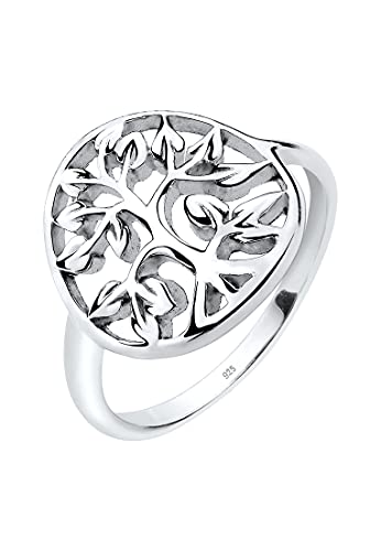 Elli - Bague - Femme - Argent - 925/1000 - Motif Arbre de Vie - Argent - 925/1000 - 0603981015_54