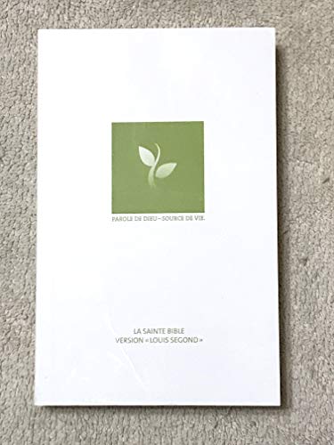 French Bible, Louis Segond 1910, Paperback