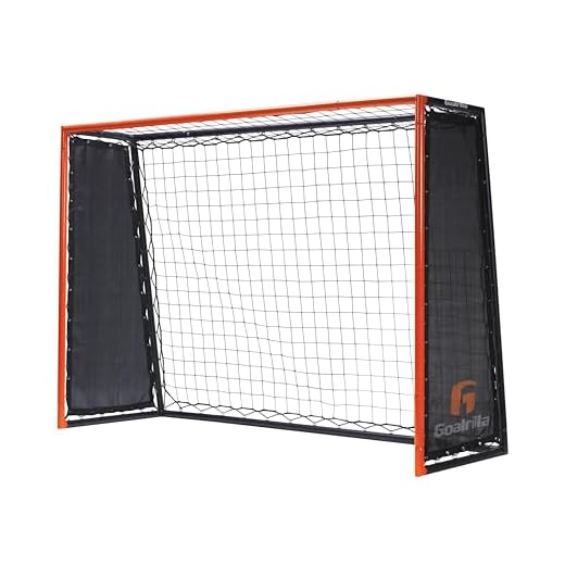 Goalrilla Striker Soccer Rebound Trainer with Double-Sided, Ultra-Responsive Rebounding Net and Goal