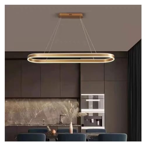 Lampe suspendue LED dimmable pour salle à manger et cuisine moderne