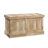Sauder Cannery Bridge Crate Coffee Table, Lintel Oak finish