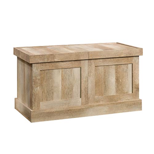 Sauder Cannery Bridge Crate Coffee Table, Lintel Oak finish
