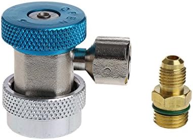 2 piezas adaptadores rápidos R134A para aire acondicionado miniatura 5