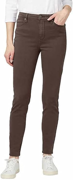 Buffalo David Bitton Women's High Rise Soft Stretch Ankle Skinny Jeans (US, Numeric, 6, Regular, Long, 6/28 Inseam 29