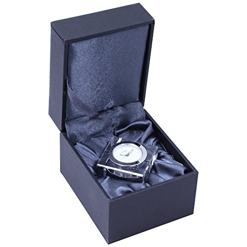 NARUMI GW1000-11038 Table Clock Glass Works Coffret Mini Clock