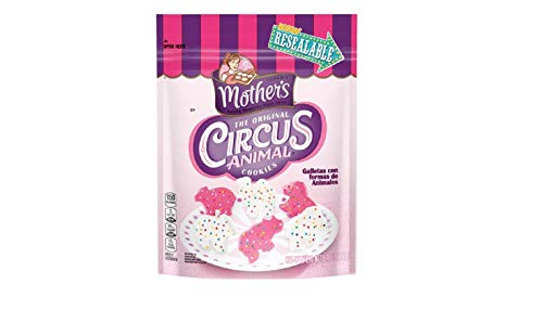 Mother's Original Iced Circus Animal Cookies 11-ounce Bags (Pack of 3)