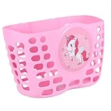 Panier de scooter pour enfants : il est pratique de ranger des choses avec un panier sur le vélo, panier de vélo blanc à l'avant