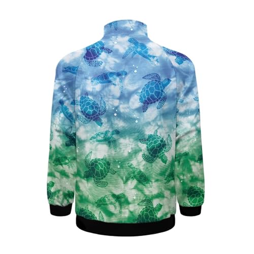 Image of Men's Lightweight Jackets Casual Full Zip Fleece Jacket Men Coats Fashion Long Sleeve Sweatshirt