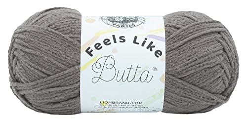 Image of Lion Brand Yarn Feels Like Butta 215-125 Cocoa
