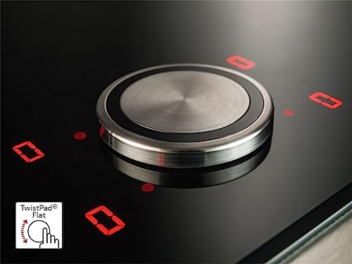 NEFF T58BT20N0, N 70, Induktionskochfeld 80cm, TwistPad, FlexInduction, PowerMove, Glaskeramik...