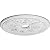 Ekena Millwork CM23RO 23 5/8-Inch OD x 4-Inch ID x 1 1/2-Inch P Rose and Ribbon Ceiling Medallion